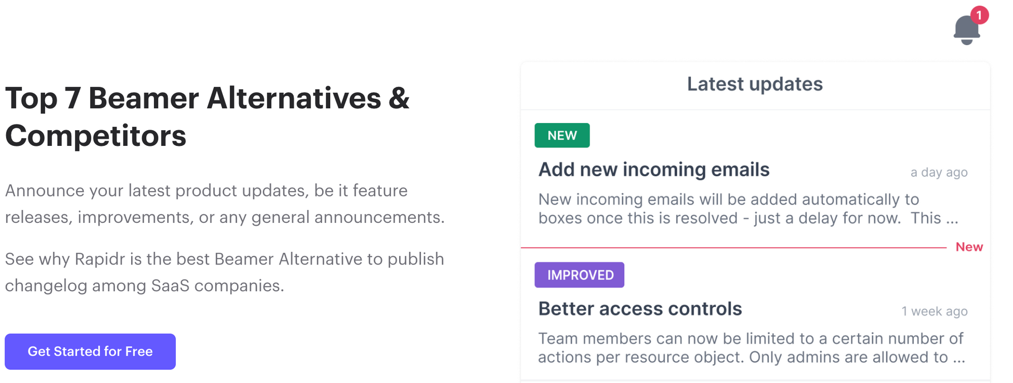 Top 7 Beamer Alternatives & Competitors For Publishing Changelog