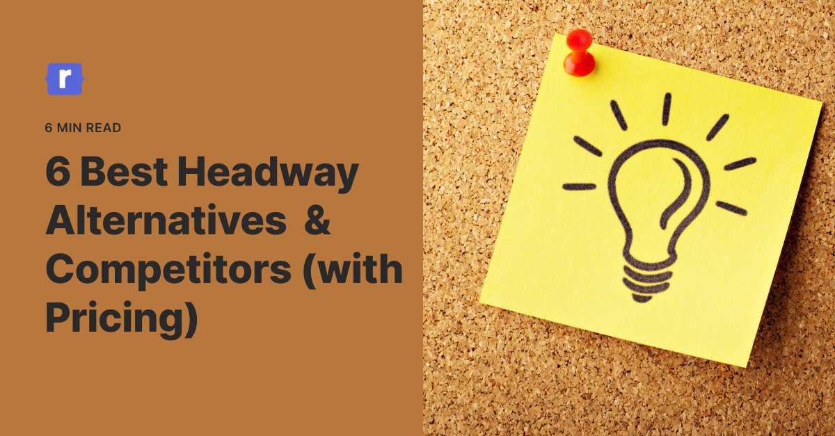 7 Best Headway Alternatives & Competitors For Publishing Changelog